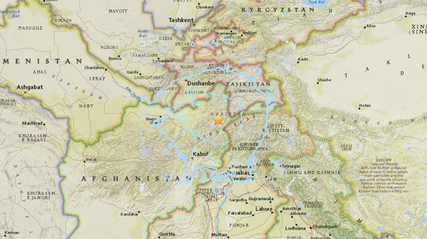 Afganistan da korkutan deprem!